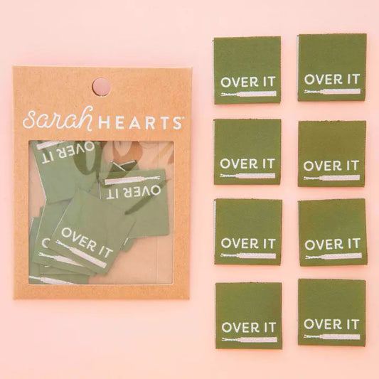 Sarah Hearts Labels: Over It Seam Ripper