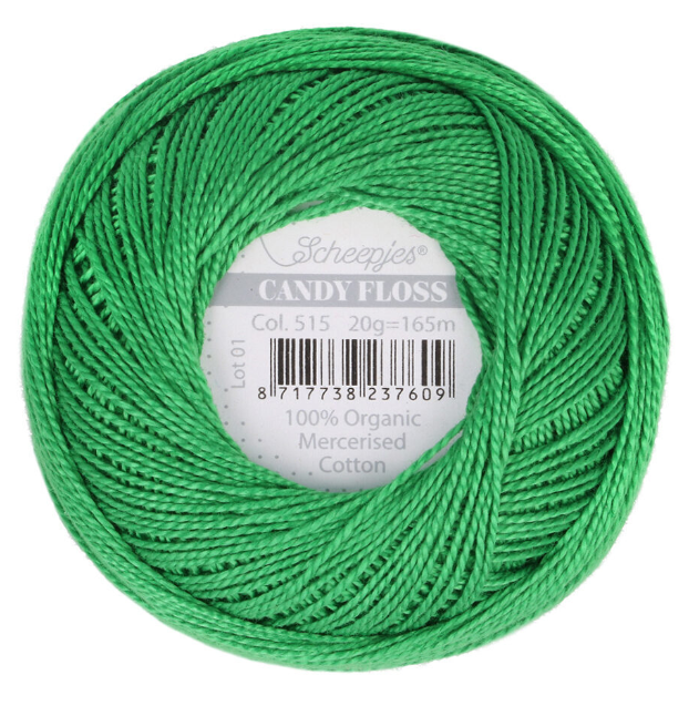 Candy Floss: Organic Mercerized Cotton (Multiple Colors)