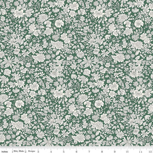 Liberty Fabrics: Emily Belle in Evergreen