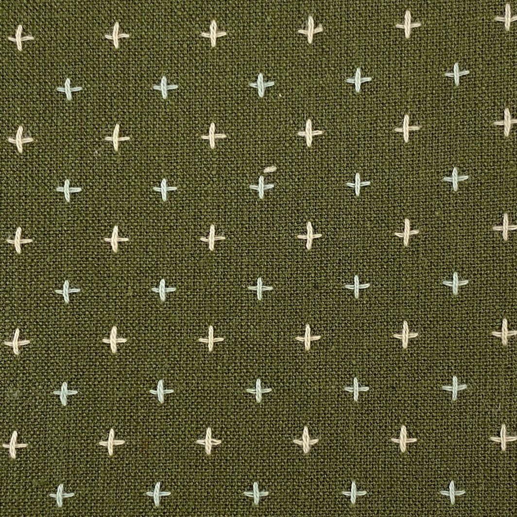 Diamond Textiles: Nikko Geo in Fern Green