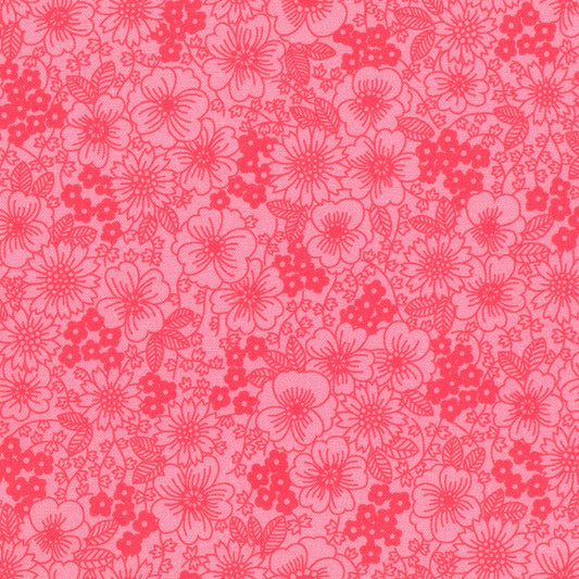 Fabric Market: Field of Flowers in Guava