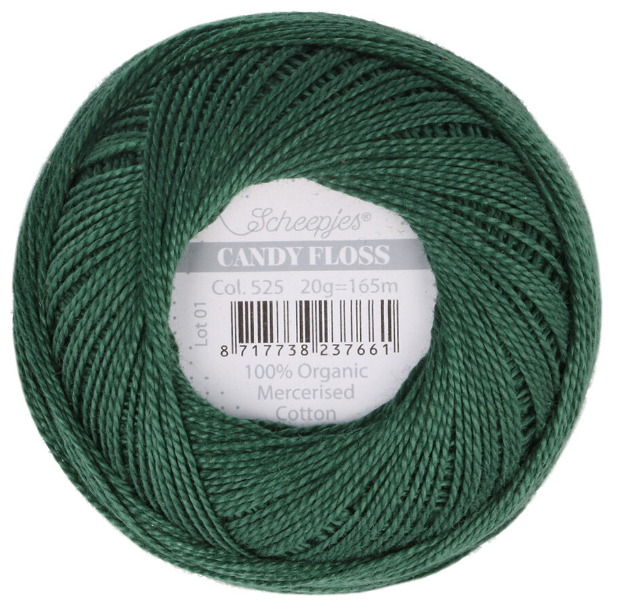 Candy Floss: Organic Mercerized Cotton (Multiple Colors)