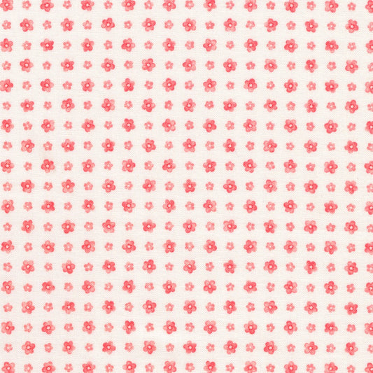Fabric Market: Floral Dots in Pink Lemonade
