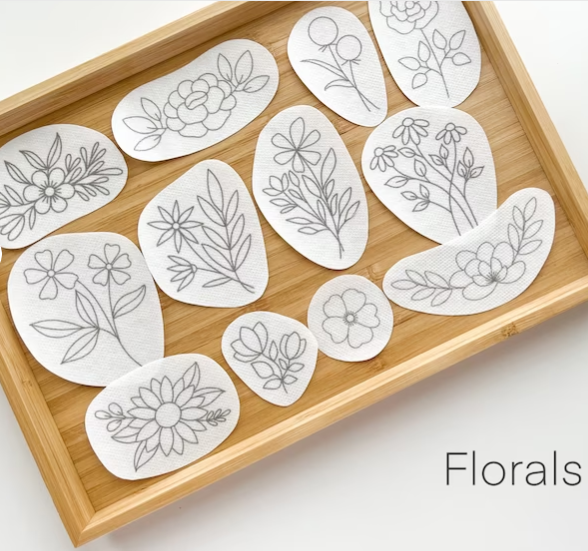 Matryoshka Doll Shop Embroidery Peel & Stitch