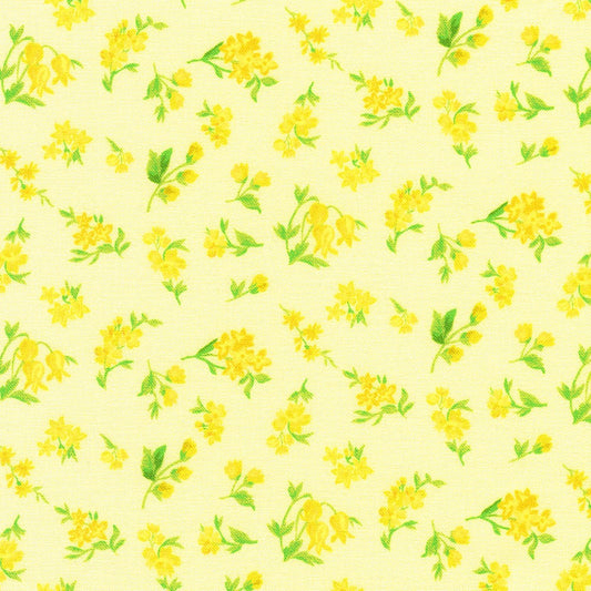 Fabric Market: Floral Toss in Banana