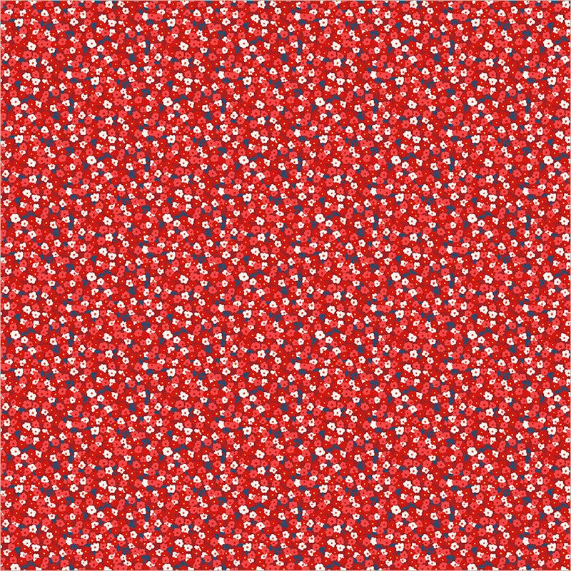 Pocket Posies: Flowerbed in Red