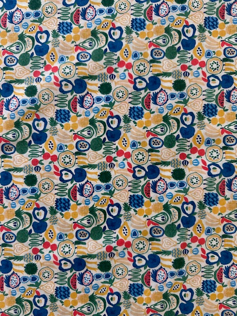 Cotton Lawn: Fruits and Vegetables in Primary