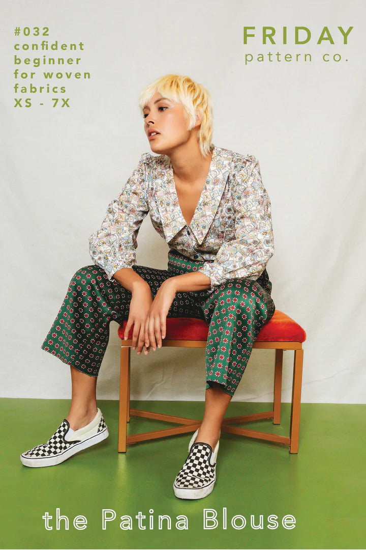 Friday Pattern Co: Patina Blouse