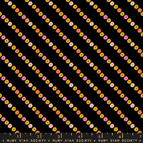 Ooh Lucky Lucky: Garland Stripes in Black