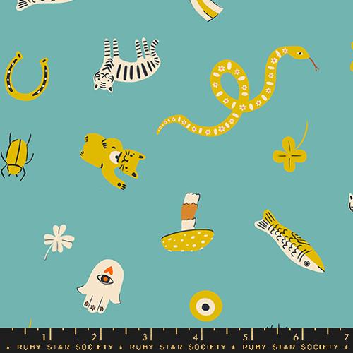 Ooh Lucky Lucky: Good Luck in Turquoise