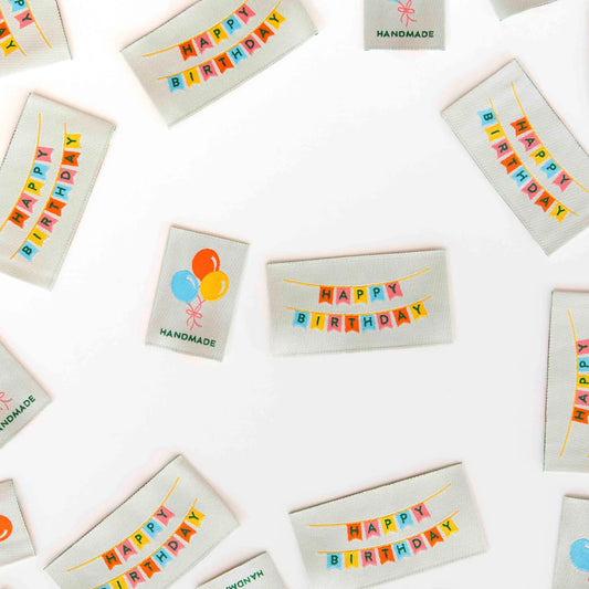 Sarah Hearts Labels: Birthday Multi-Pack