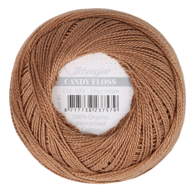 Candy Floss: Organic Mercerized Cotton (Multiple Colors)