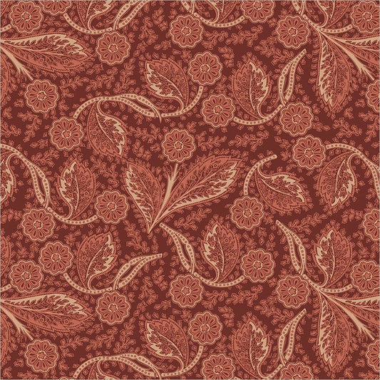 Heirloom: Heritage Stitch in Wine
