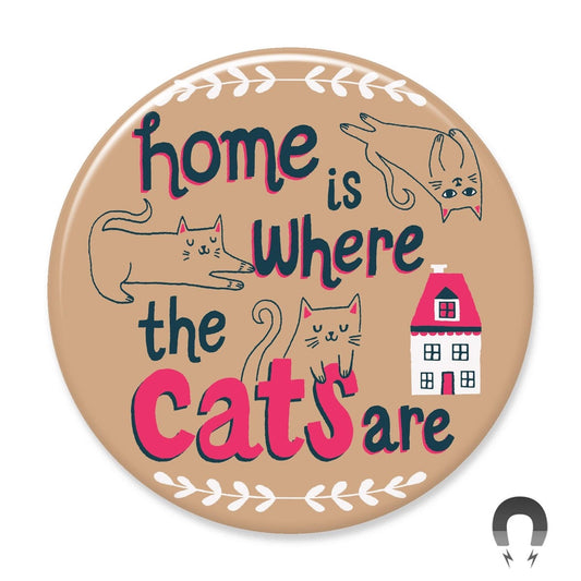 Cat-Themed Magnets by Badge Bomb (Multiple Varieties)