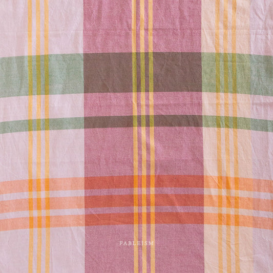 Lumiere: House Dress in Amaranth Fields