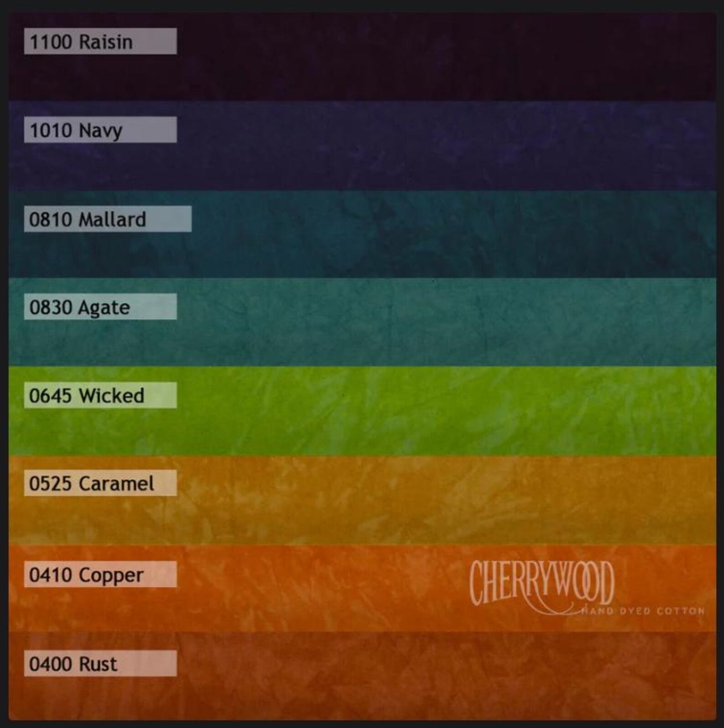 Cherrywood Fabrics 8-Step FQ Bundles