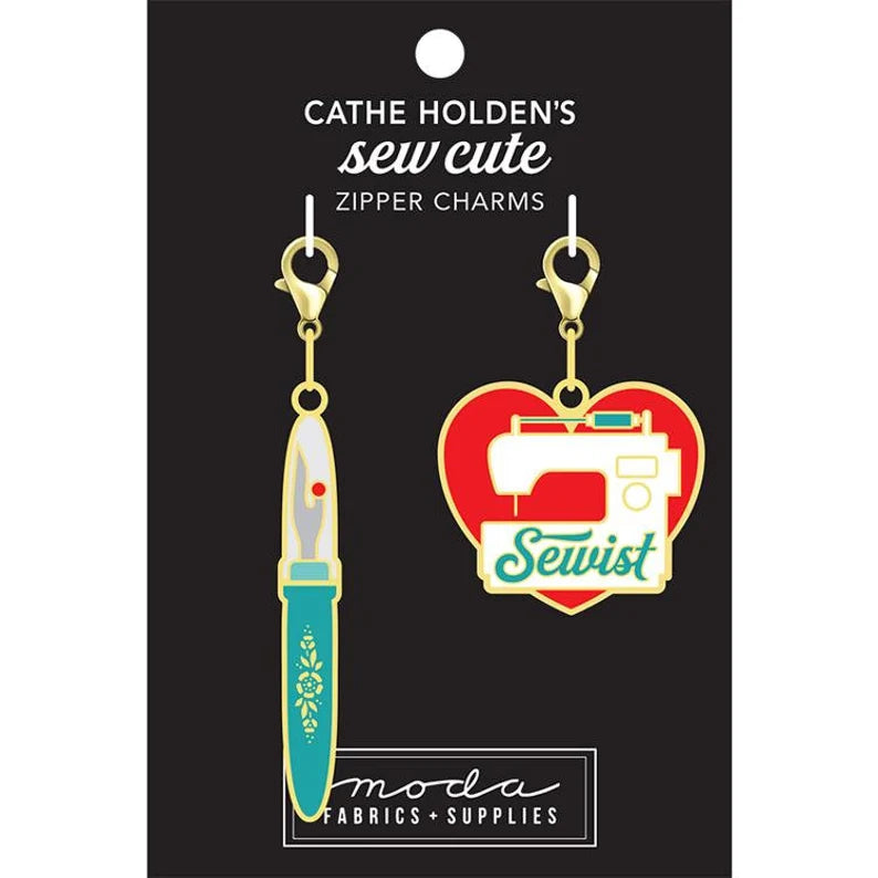 Cathe Holden Zipper Charms - Multiple Designs