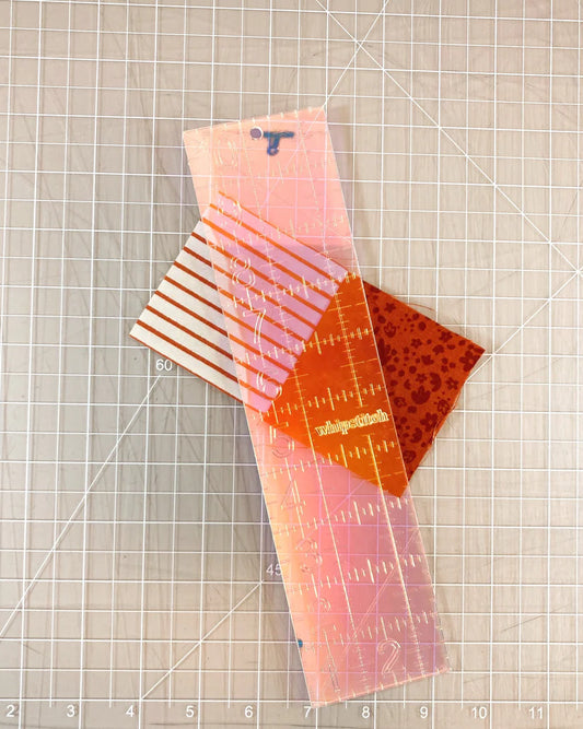 2.5" x 10" Iridescent Ruler