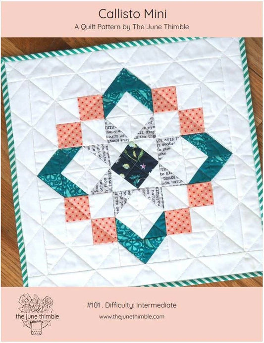 Callisto Mini Quilt Pattern