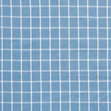 Easy Living Toweling in Blue & White