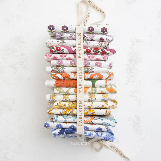 Indian Block Prints Cottage: Fat Quarter Bundle