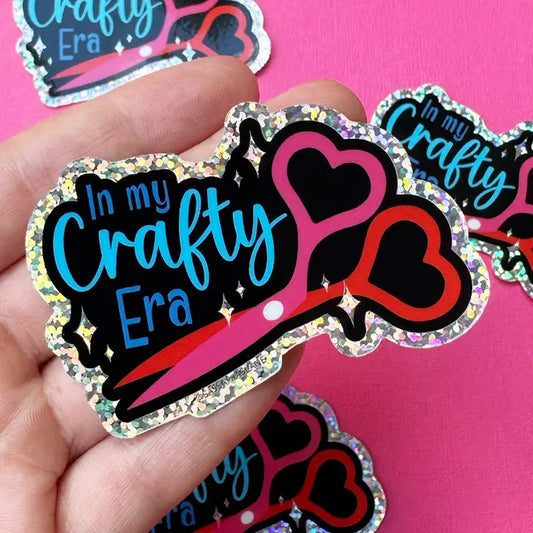 In My Crafty Era Sticker