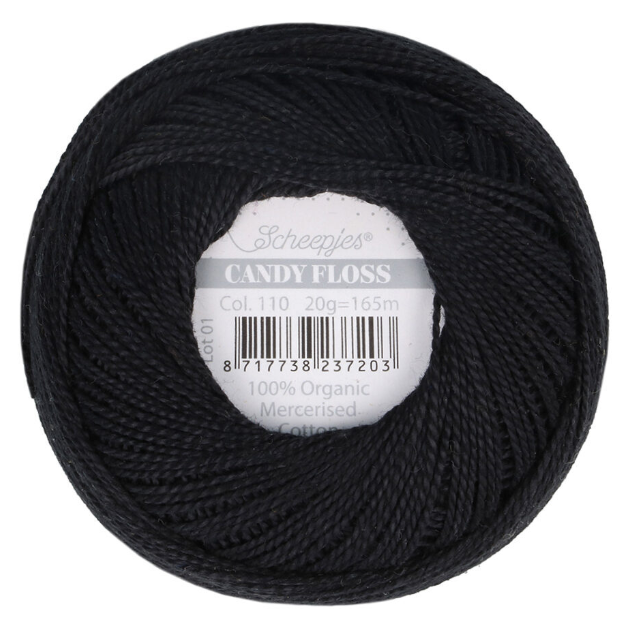 Candy Floss: Organic Mercerized Cotton (Multiple Colors)