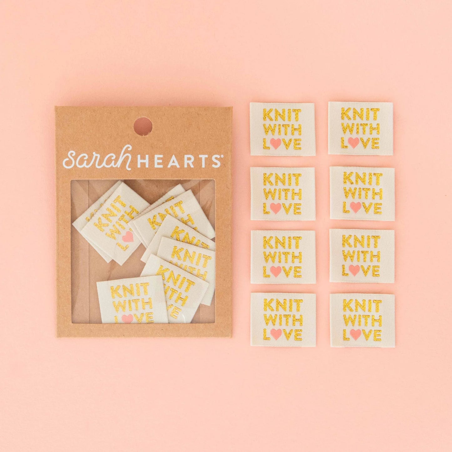 Sarah Hearts Labels: Knit with Love