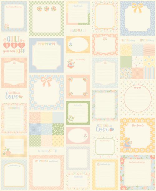 Handmade Sweetness: Labels n' Things Panel in Porcelain