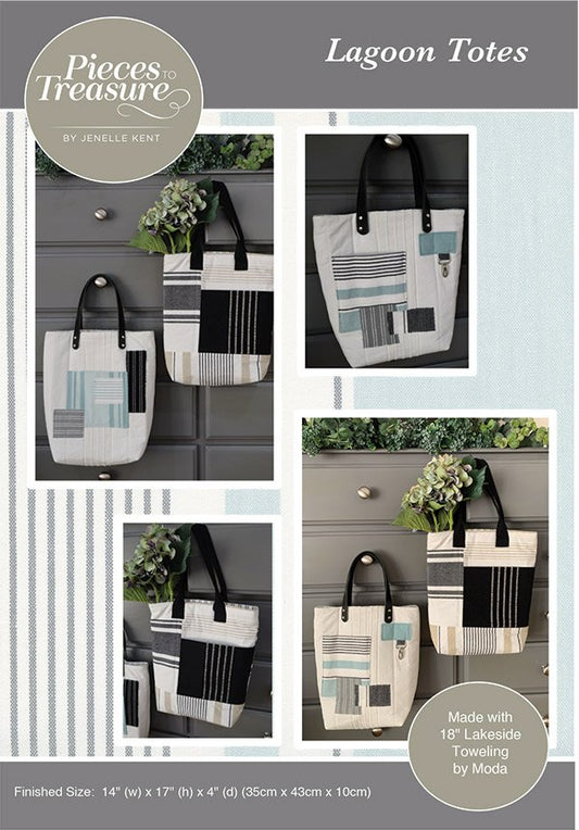 Pieces To Treasure: Lagoon Totes Pattern