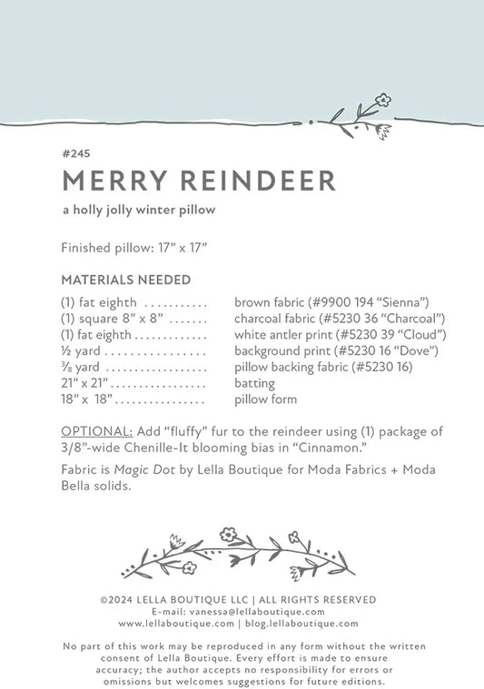 Lella Boutique: Merry Reindeer