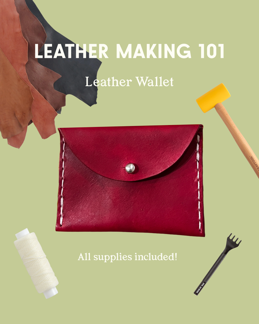 Leatherworking 101: Leather Wallet w/ Nat
