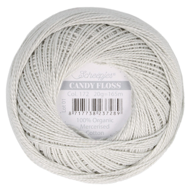 Candy Floss: Organic Mercerized Cotton (Multiple Colors)