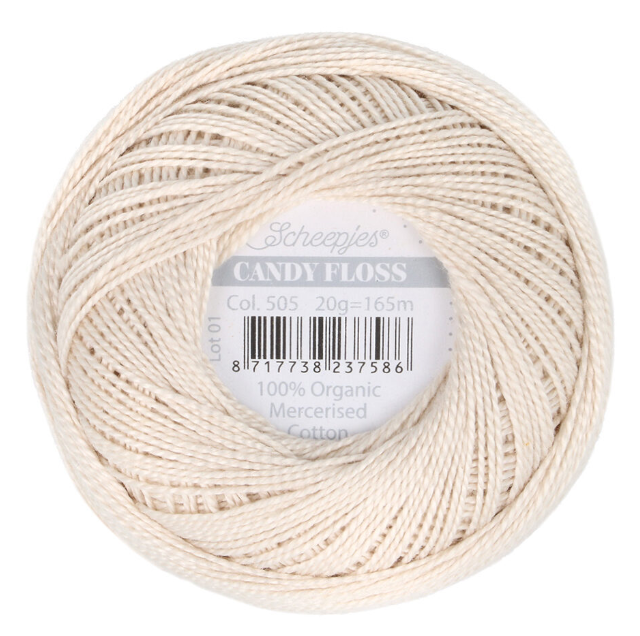 Candy Floss: Organic Mercerized Cotton (Multiple Colors)