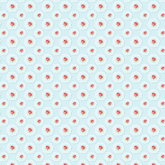 Market Day: Doily in Teal