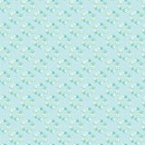 Market Day: Floral Wreath in Teal