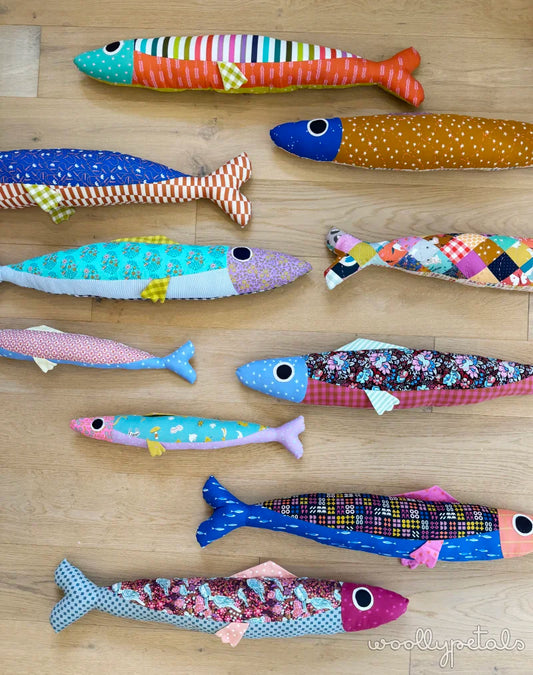 Sardine Pillow Sewing Pattern