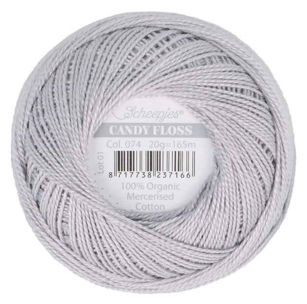Candy Floss: Organic Mercerized Cotton (Multiple Colors)
