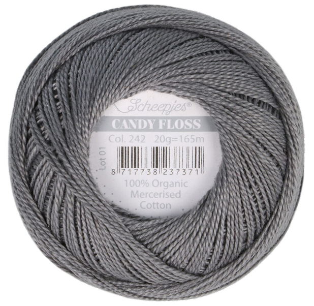Candy Floss: Organic Mercerized Cotton (Multiple Colors)