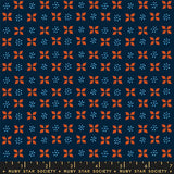 Sugar Maple: Block Print in Navy