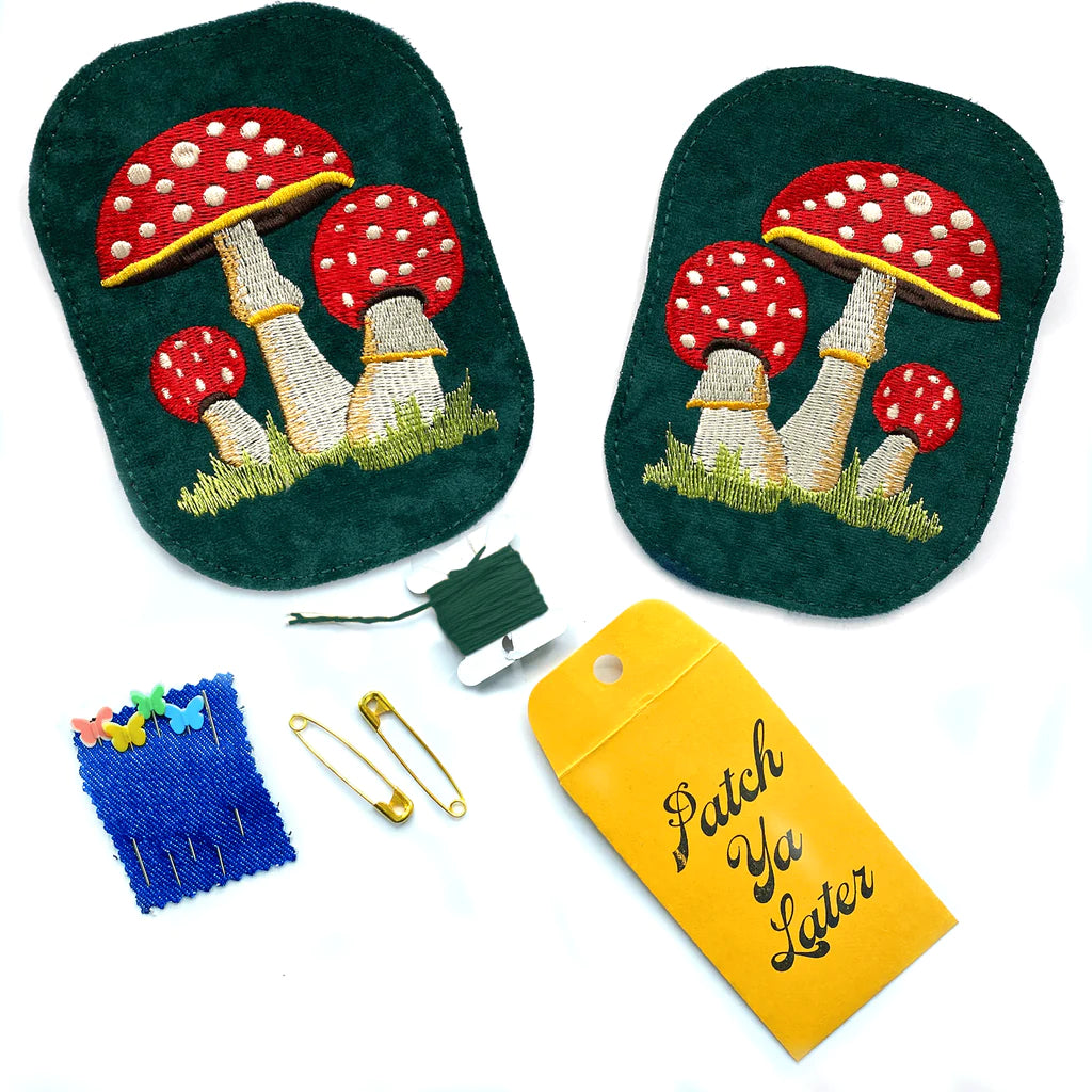 Mushrooms Elbow Patch Set