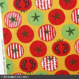 Yum Yum Tomato Cotton Sheeting in Yellow