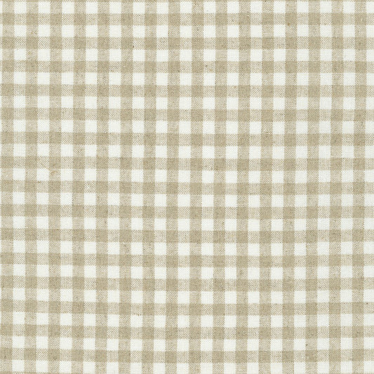 Essex Yarn Dyed Classic Wovens Gingham: Natural