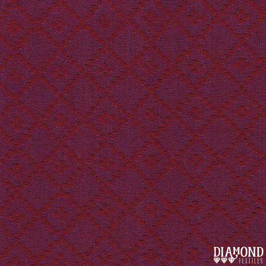 Diamond Textiles: Nikko III Cross Diamonds in Plum Harvest (4214)