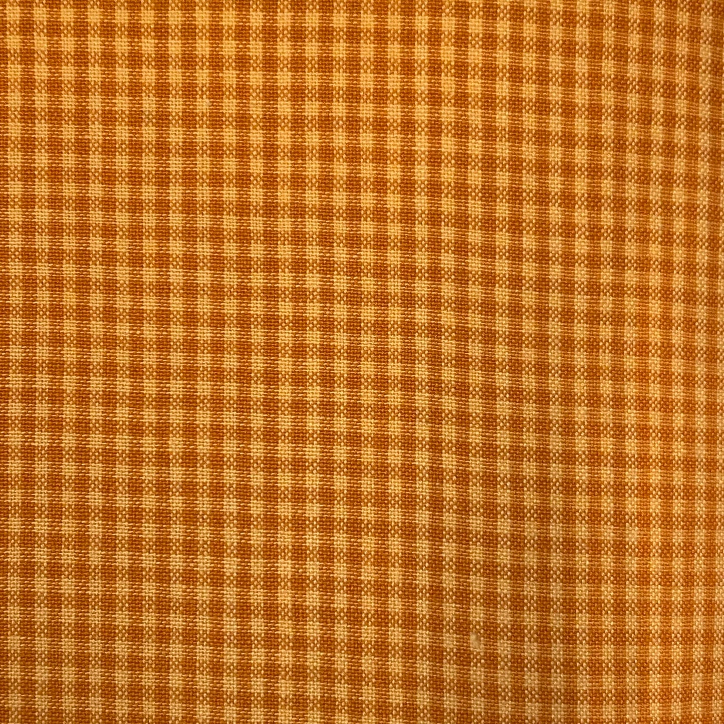 Diamond Textiles: Northern Lights Check in Orange