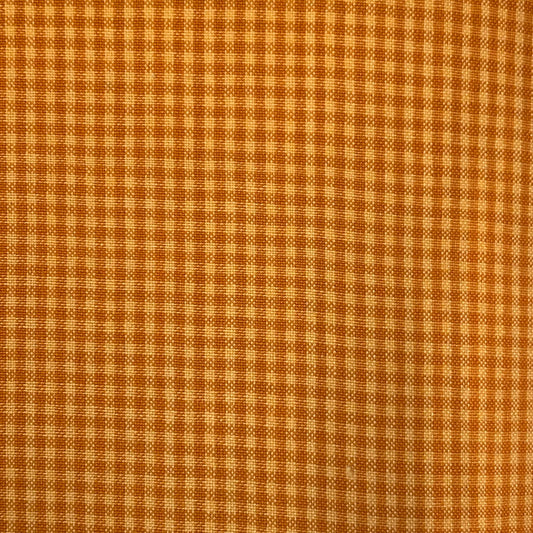 Diamond Textiles: Northern Lights Check in Orange