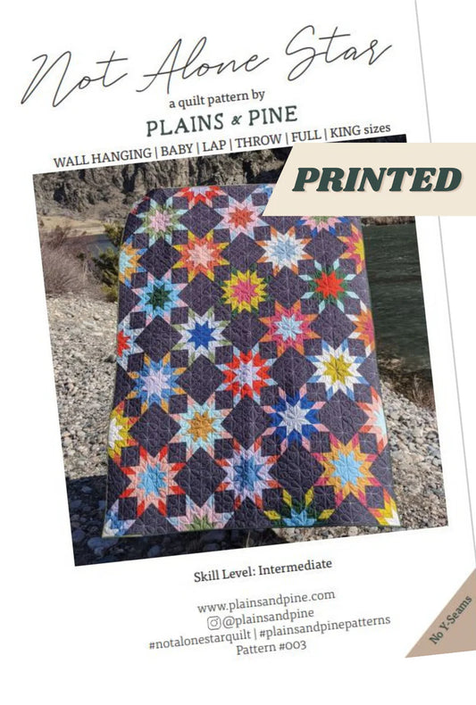 Not Alone Star Quilt Pattern