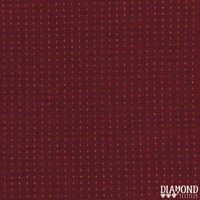 Diamond Textiles: Nikko Topstitch in Wine