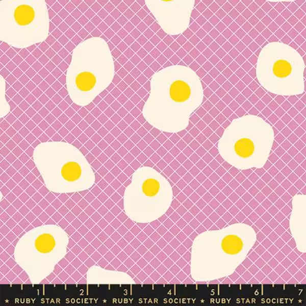 Egg & Friends: Fried Eggs in Lavender