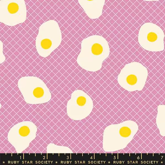 Egg & Friends: Fried Eggs in Lavender